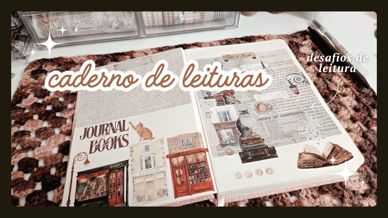 Caderno de Leituras 2026 | tour detalhado booktube