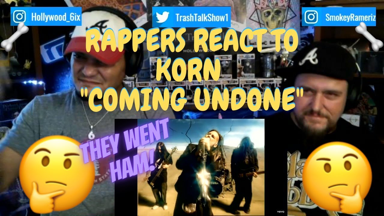 Реакция рэперов на песню Korn «Coming Undone»!!!