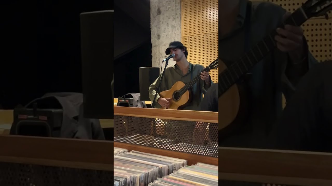 Tamino Playing Every Dawns A Mountain Live at a Private Event in Mexico City on November 15, 2025