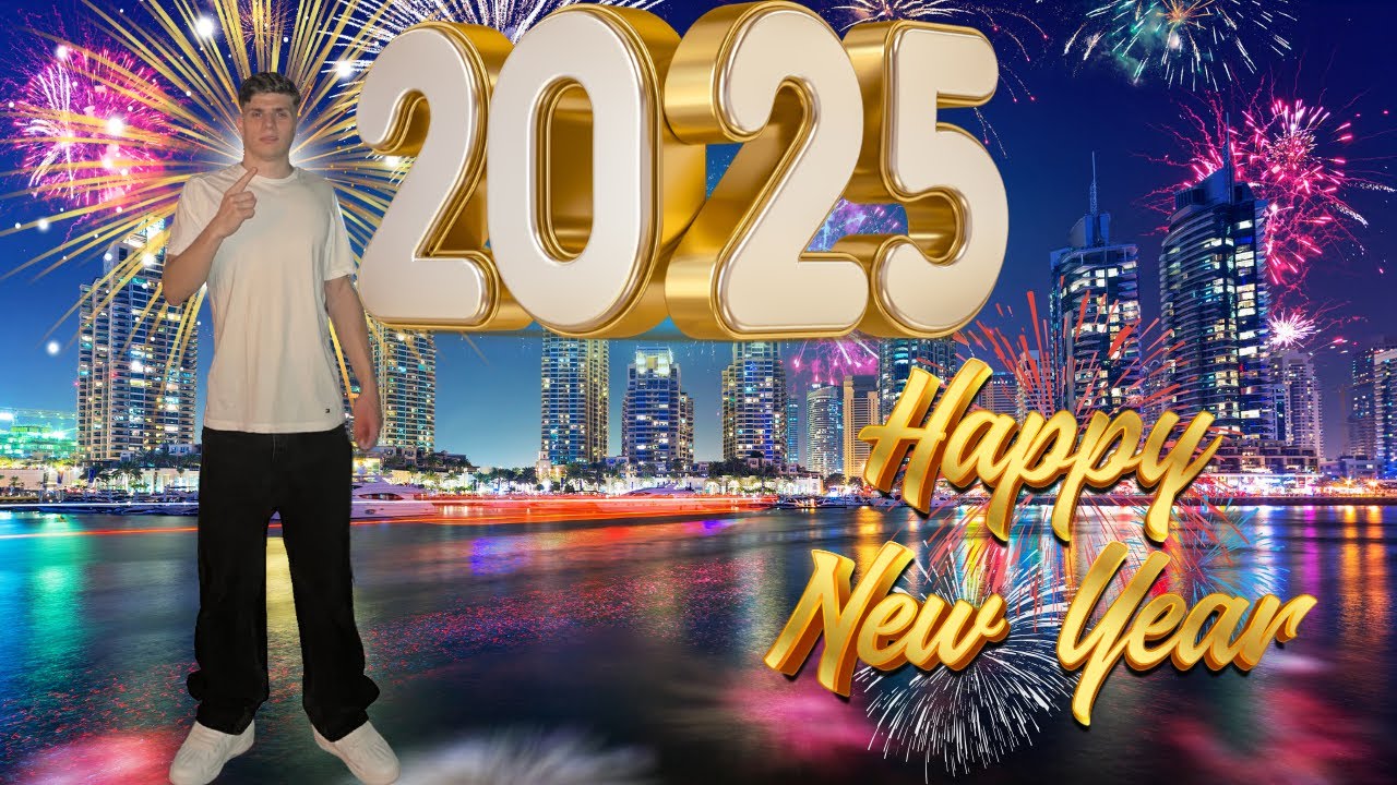 Silvester in Dubai 🌴🎆 Feuerwerk, Essen & unvergessliche Momente
