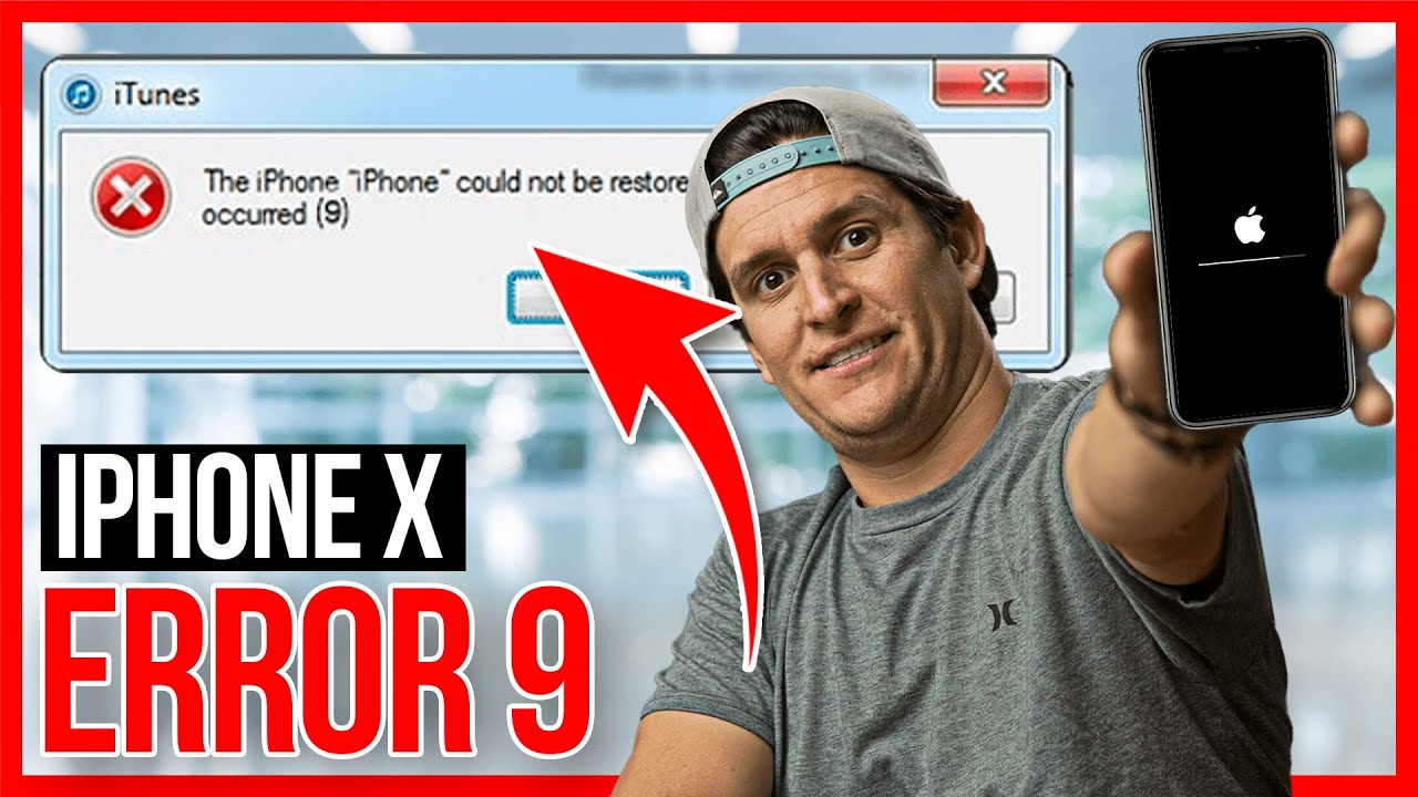 🥱 ОШИБКА 9 IPHONE X В ITUNES [РЕШЕНО] 😍🤑 [ШАГ ЗА ШАГОМ]