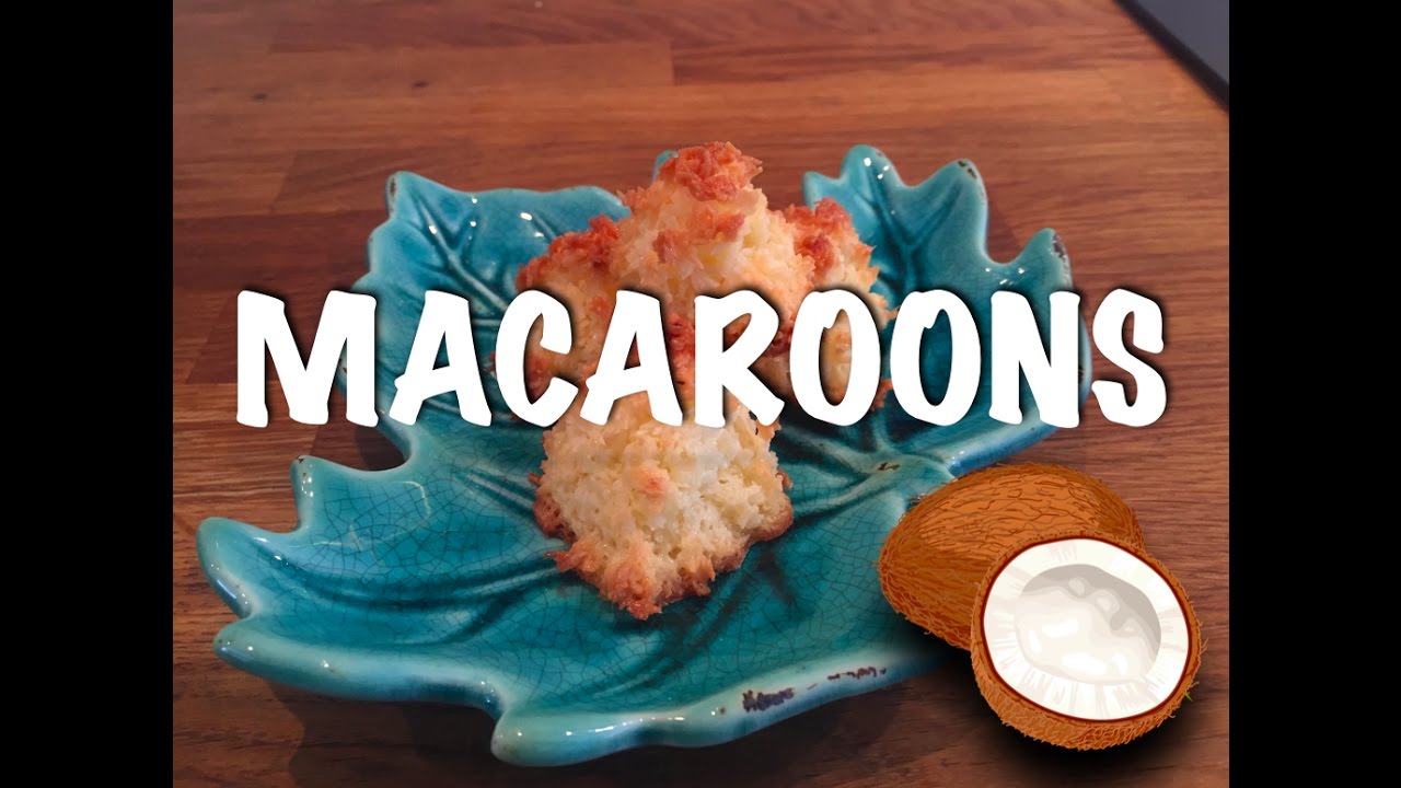 Kokostoppar | Macaroons | bakewithbia