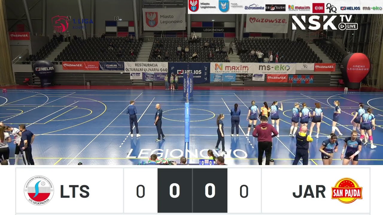 tv.nsk.pl [retransmisja 1LSK-17] LTS Legionovia Legionowo - SAN-Pajda Jarosław 3:2 2024-01-29 