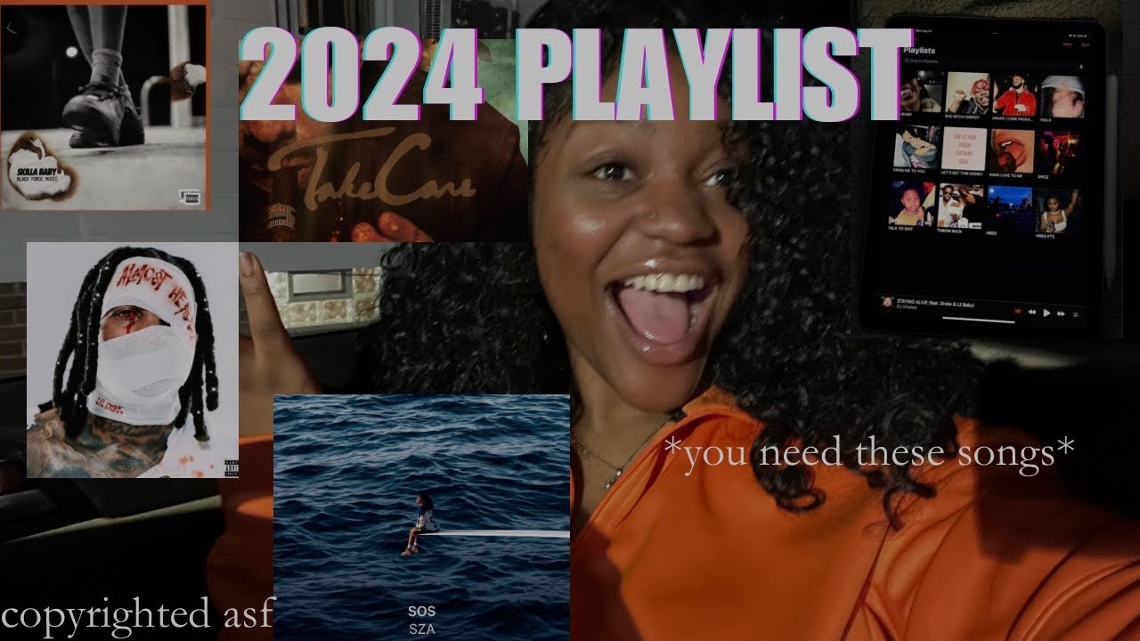 my SUPER lit 2024 car playlist…. YOU NEED THESE SONGS FOR CAR CONCERTS