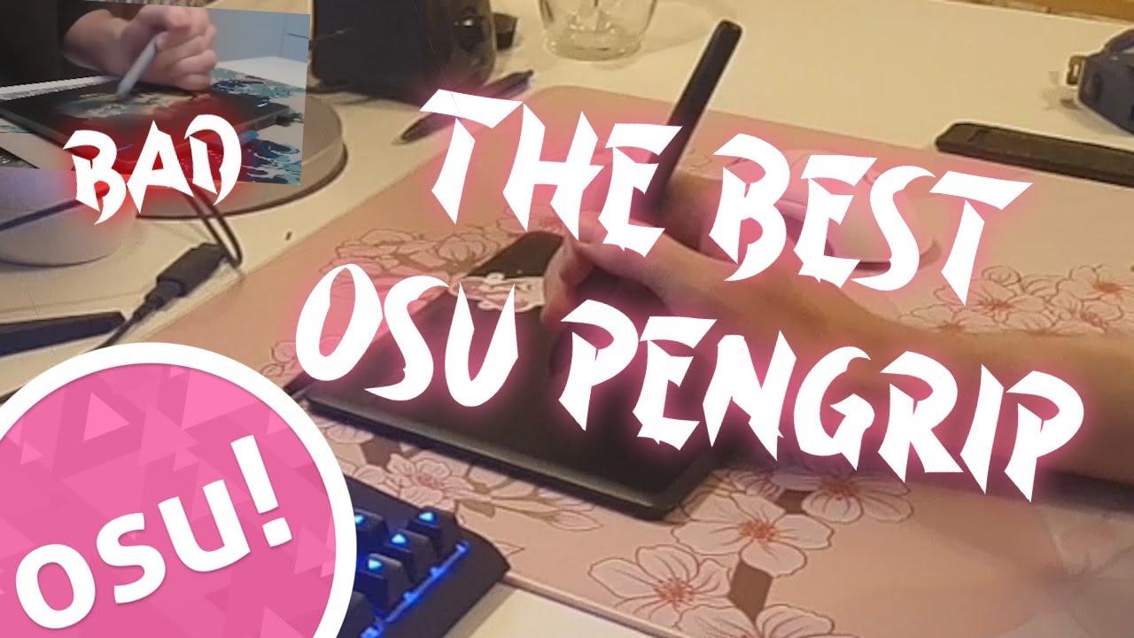 I made a new super stable and consistent pen grip for osu!