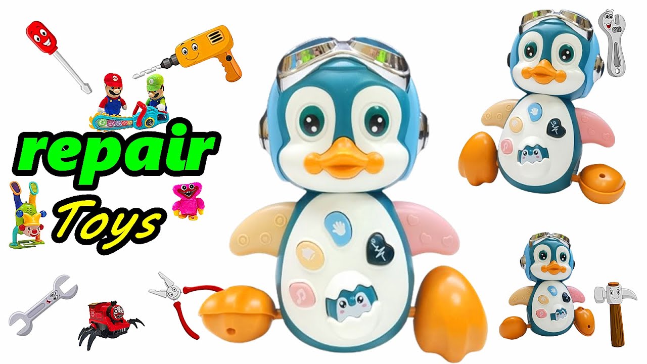 Rare ElectricToy Restoration 【Cute Steal Penguin Repair】