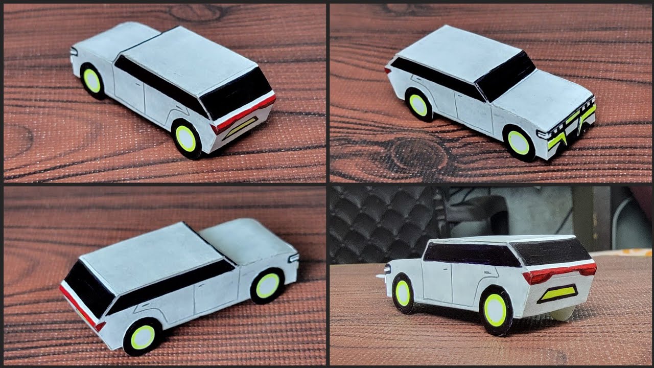  Handmade Paper Car | How to make  Realistic Paper  Step by Step | #Crafts #cars #creativeideas 