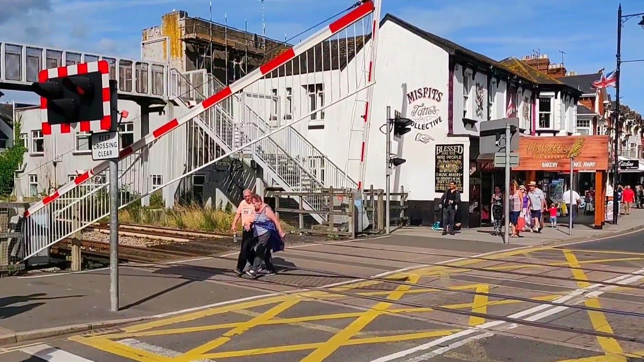 Dangerous Misuse, Barriers Stopped at Paignton North Level Crossing, Devon