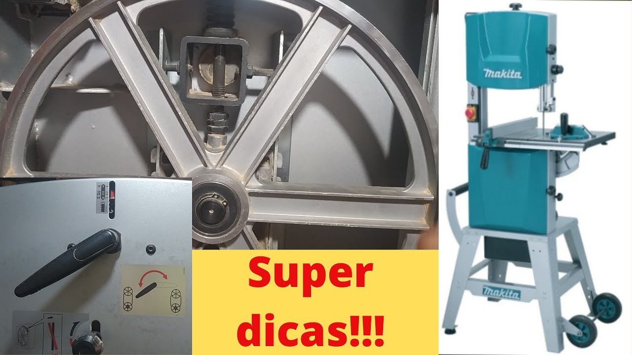 SERRA DE FITA MAKITA Lb 1200/DICAS E MACETES DE USO DIÁRIO