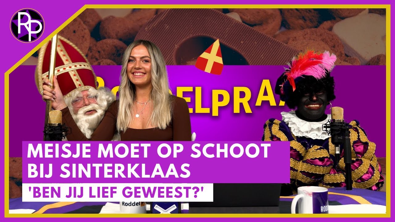 Sinterklaas bij RoddelPraat: 'Wat vind jij lekker meisje?' | RoddelPraat