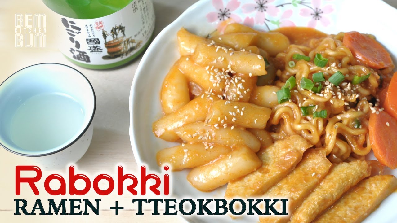 How to Make Rabokki 라볶이 (Ramen+Homemade Tteokbokki 떡볶이)!