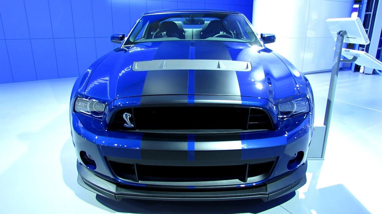 2013 Ford Mustang Shelby GT500 - Exterior and Interior Walkaround - 2013 Detroit Auto Show