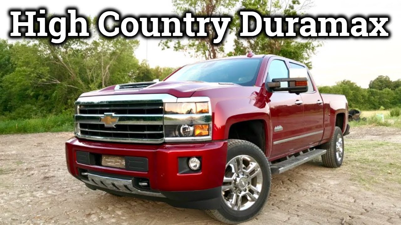 2018 Chevy Silverado 2500HD Review | High Country Duramax Diesel