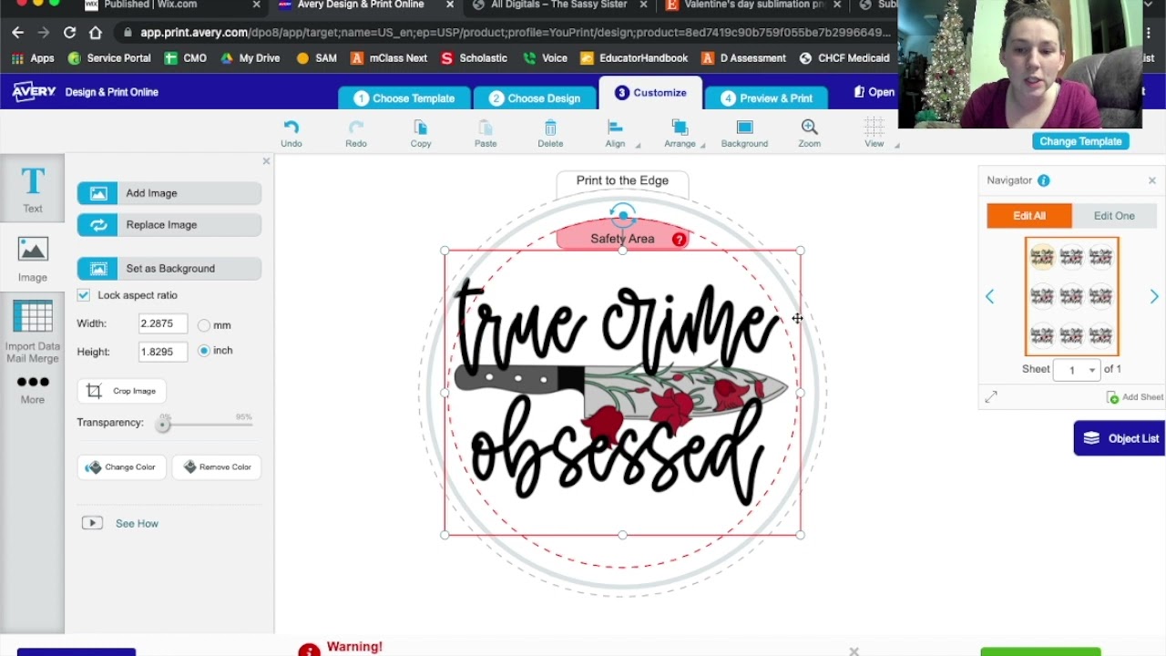 Make Your Own Freshie Cardstock Tutorial, How to Make Round Cardstock Freshies, Circle Cardstock