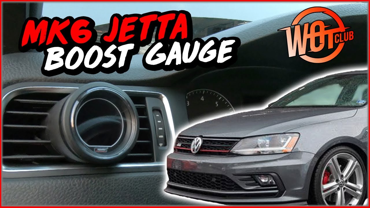 Installing a Boost Gauge in an MK6 Volkswagen Jetta GLI
