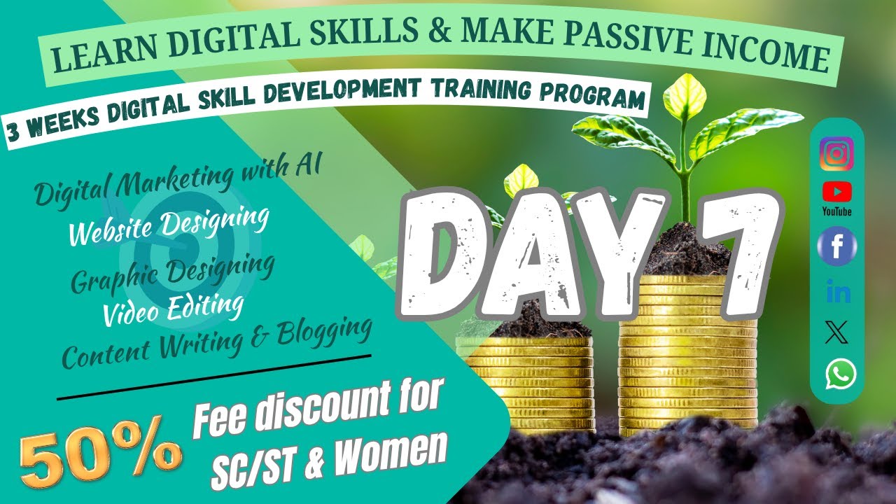 Day 7: 3 Weeks Digital Skill Development Program, July 2025 | PPDC | Govt. of India Society