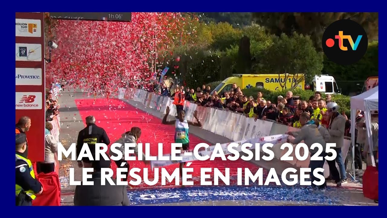 Marseille-Cassis 2025 : le résumé en images