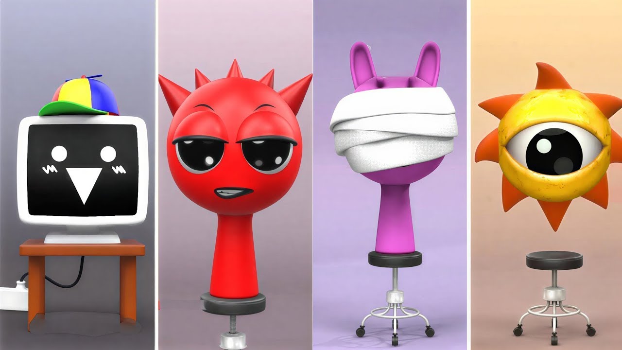 Sprunki, Sprunki OC, Pyramixed Sprunki in this animation video!
