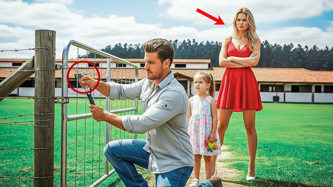 **Papá soltero arregló gratis la cerca de su vecina — sin saber que ella era dueña.......