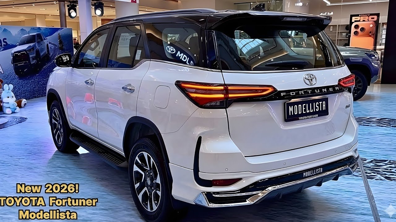 2026 Toyota Fortuner Modellista 🔥 इतना लग्ज़री SUV आपने पहले कभी नहीं देखा! New Fortuner 