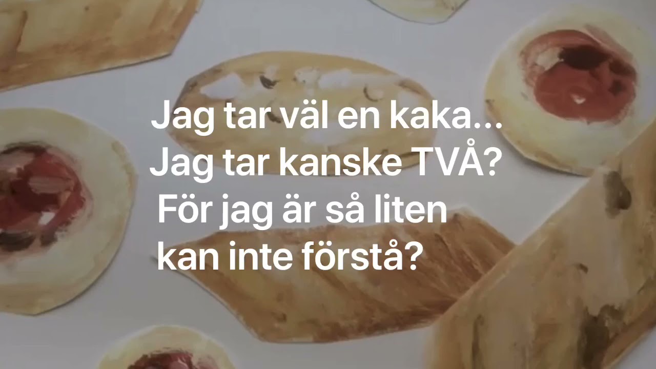 Alfons Åberg sång: Knapervisan (med text) Jag tar väl en kaka...