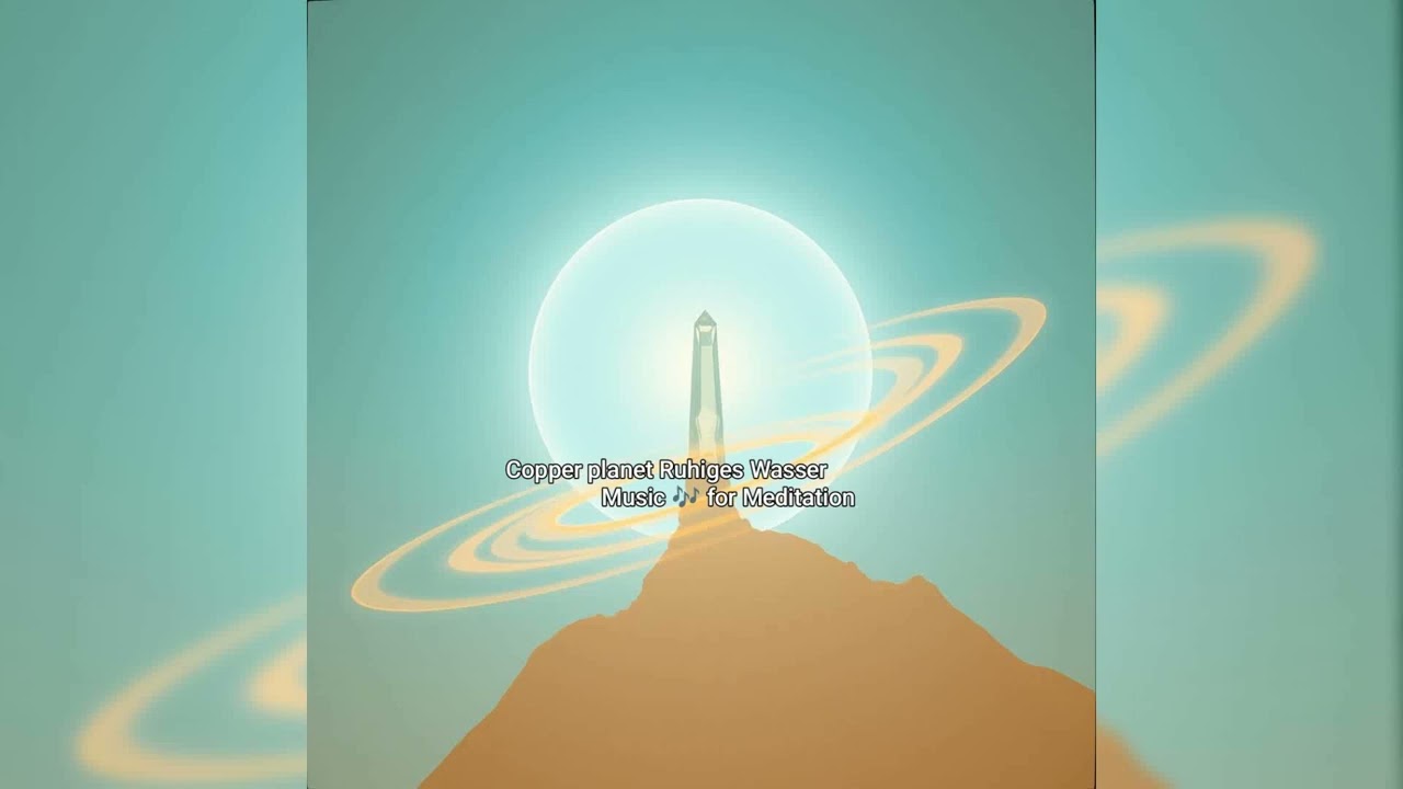 Copper planet Ruhiges Wasser Music 🎶 for Meditation #reel 