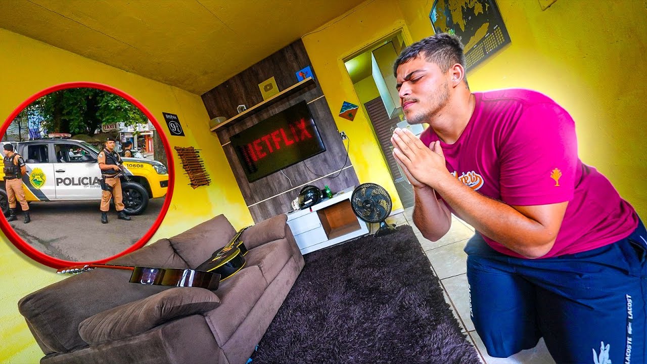 A POLÍCIA ENCONTROU OS ITENS ROUBADOS DA CASA DO GABRIEL