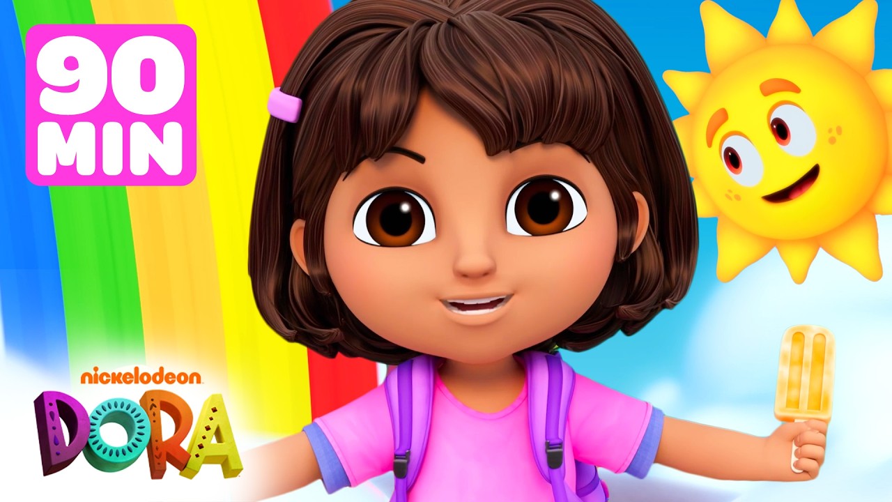 Даша | Дора веселится на солнышке 90 минут! ☀️ | Nick Jr. Cyrillic