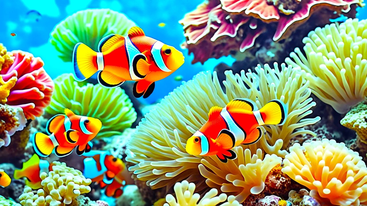 The Best 4K Aquarium - Explore the Stunning World of Sea Jellyfish and Beautiful Coral Reef Fish. #8