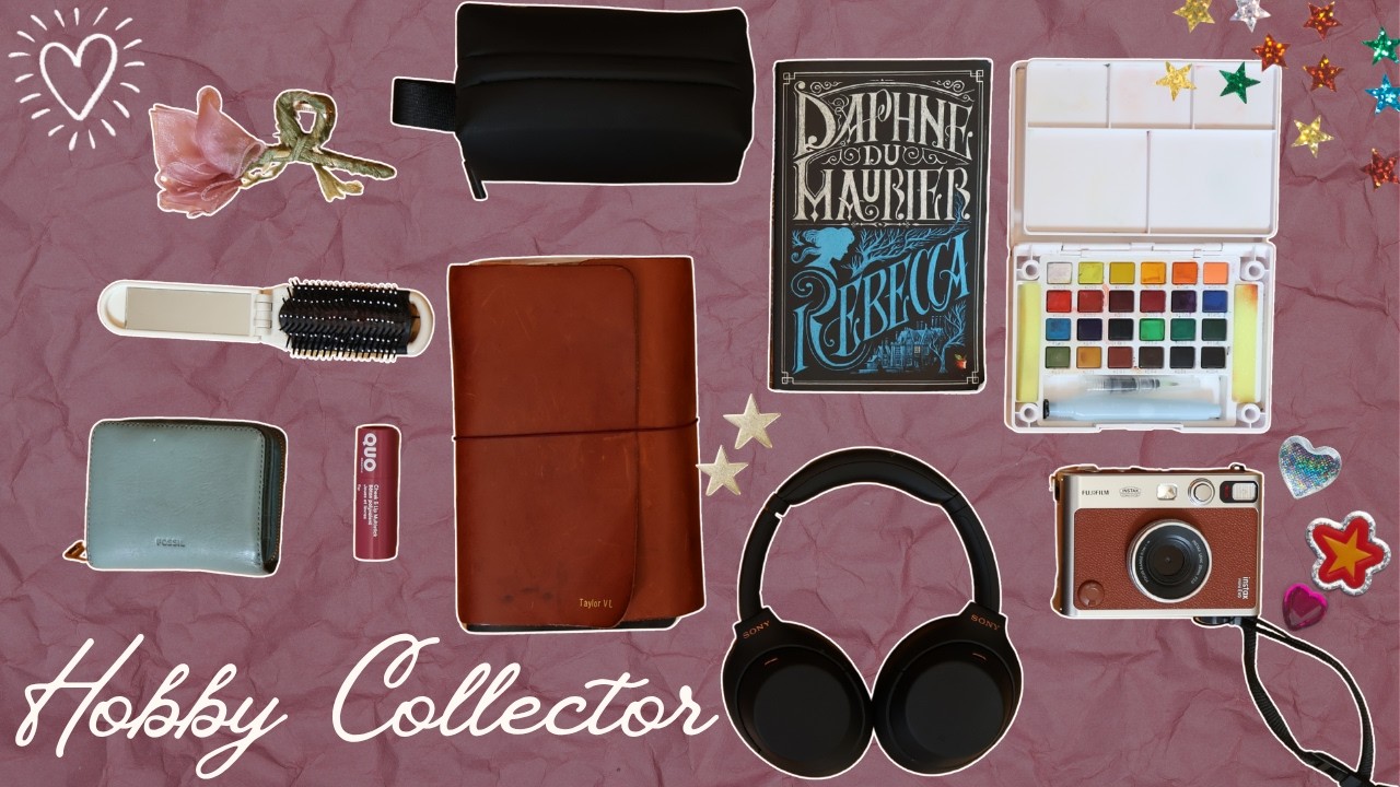 What's In My Bag (Hobby Collector Edition) 🎨👛📷