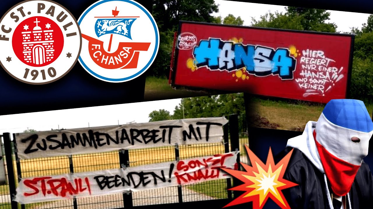 Hansa-Fans verwüsten Vereins-Gelände und lassen Botschaft da...