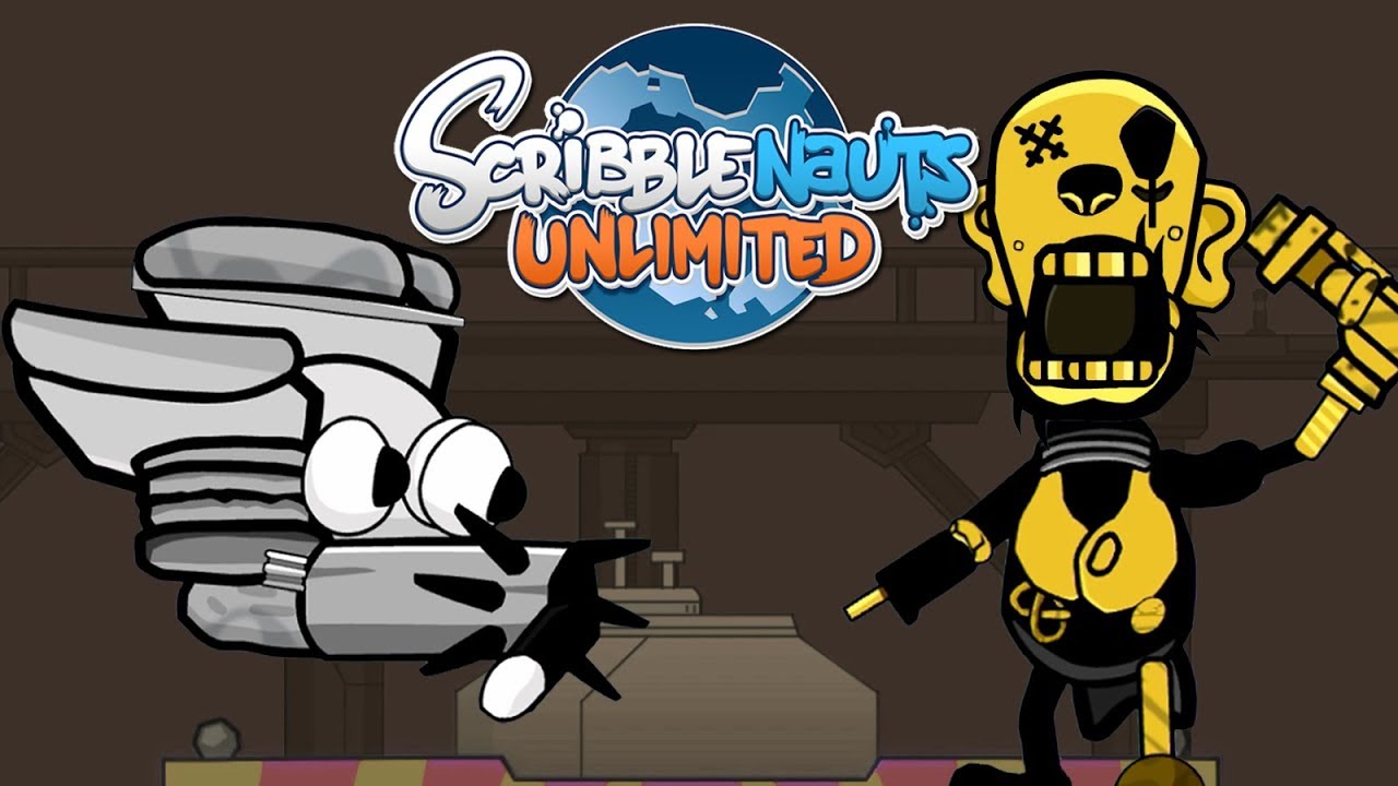 Scribblenauts Unlimited BALDI'S BASICS Cloudy Copter & BUTCHER GANG Piper 295
