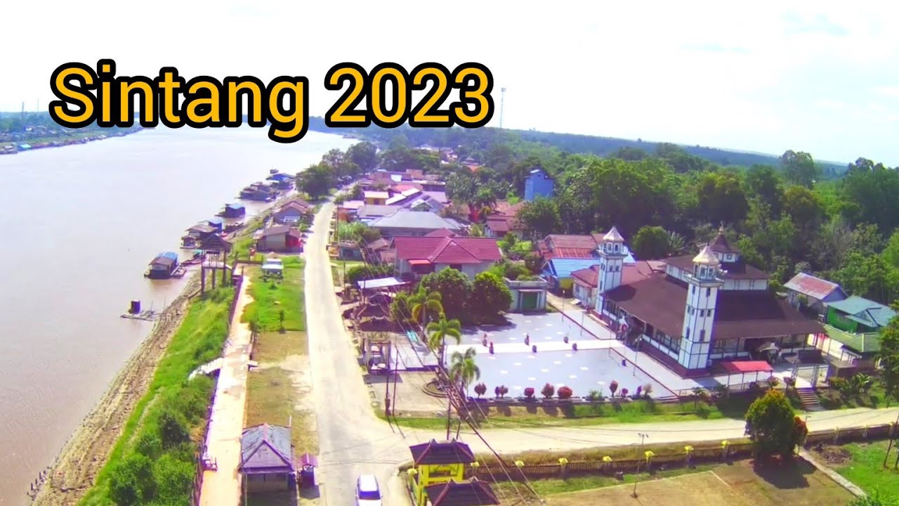 menyusuri jalanan kota sintang di 2023 dari stadion hingga keraton kesultanan sintang