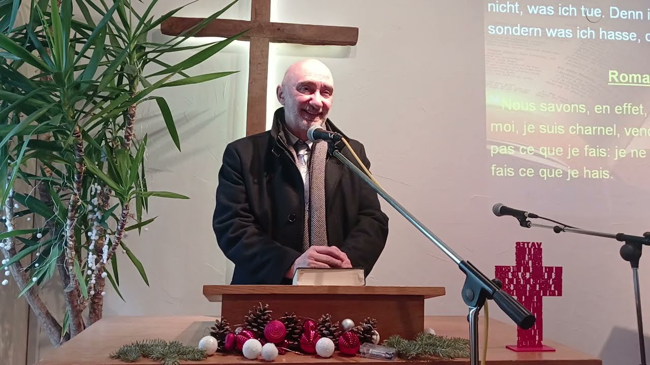 11.01.2026 | Gottesdienst mit Joel Gerard: 
