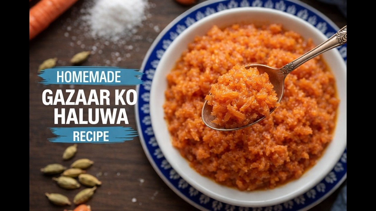 Shivaratri Special | Homemade Gajar Ka Halwa in Our Apartment 🥕✨