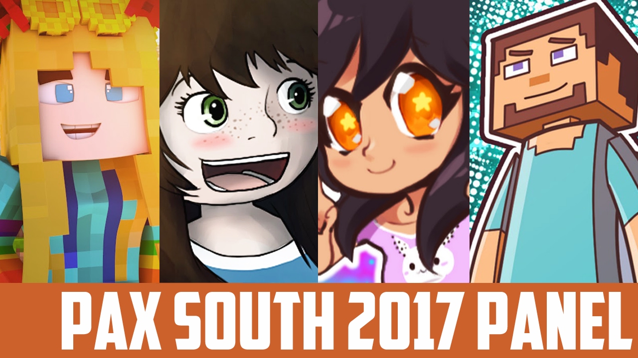 HOW TO BE A MINECRAFT YOUTUBER: STACYPLAYS 2017 PAX SOUTH PANEL
