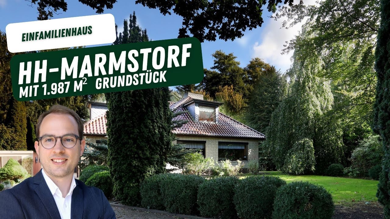 Haus Tour: Einfamilienhaus in Hamburg Marmstorf zu verkaufen