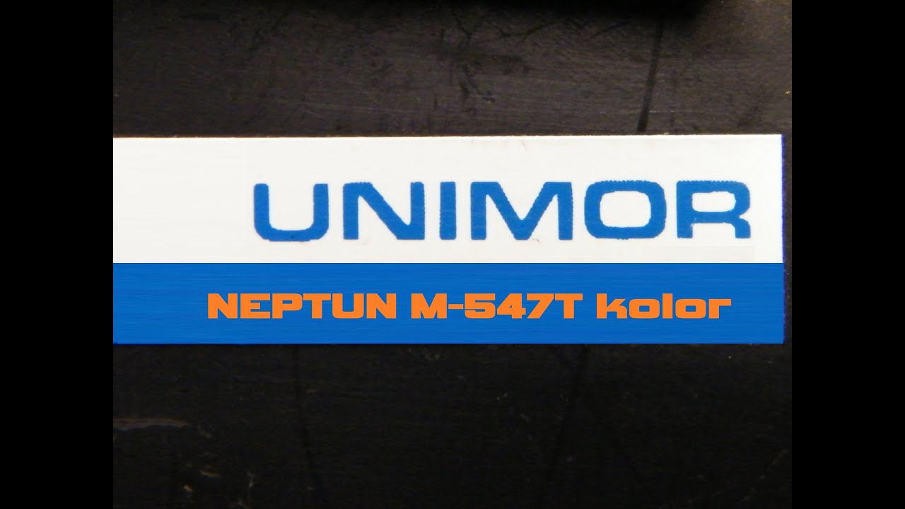 UNIMOR - NEPTUN M 547 T - kolor i dźwięk