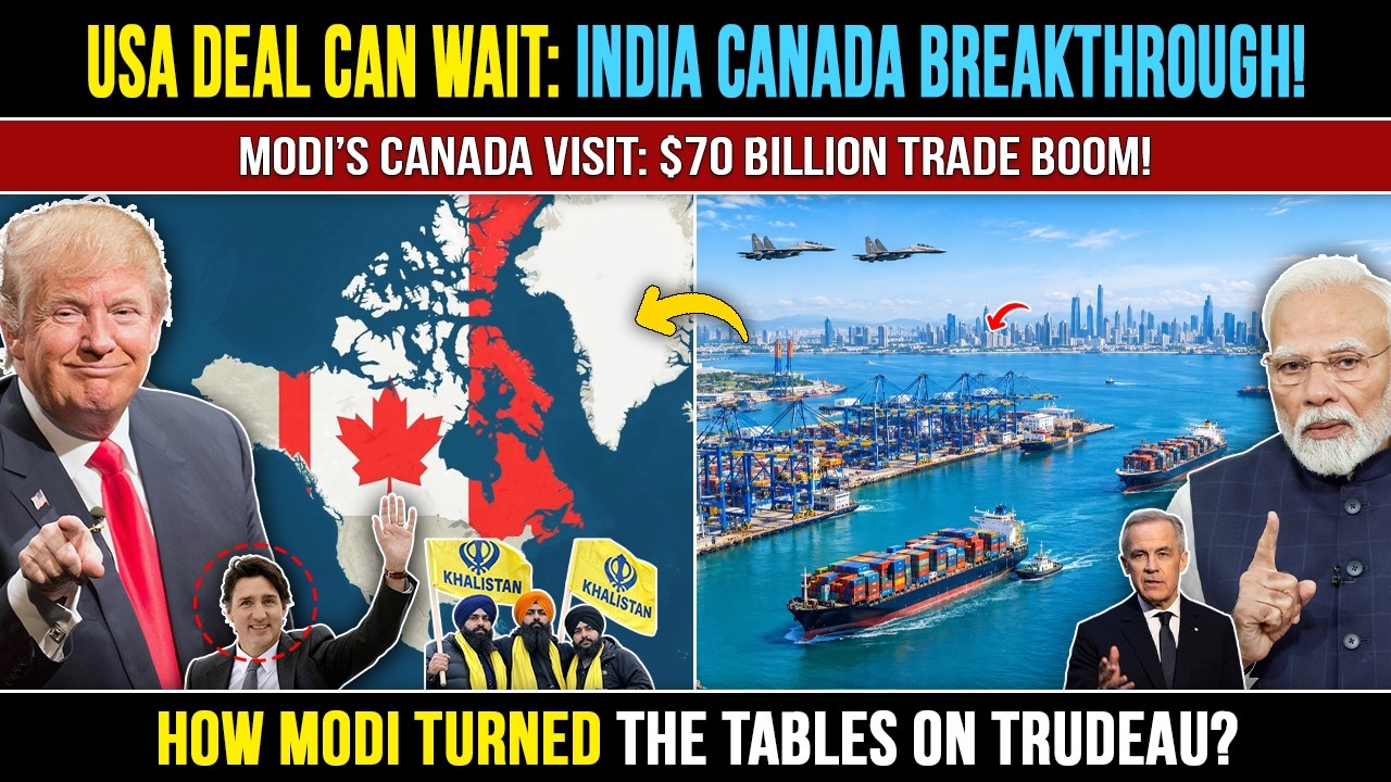 Why Modi&rsquo;s $70 Billion Trade Deal Is A Game Changer For India, India Canada, India Economy