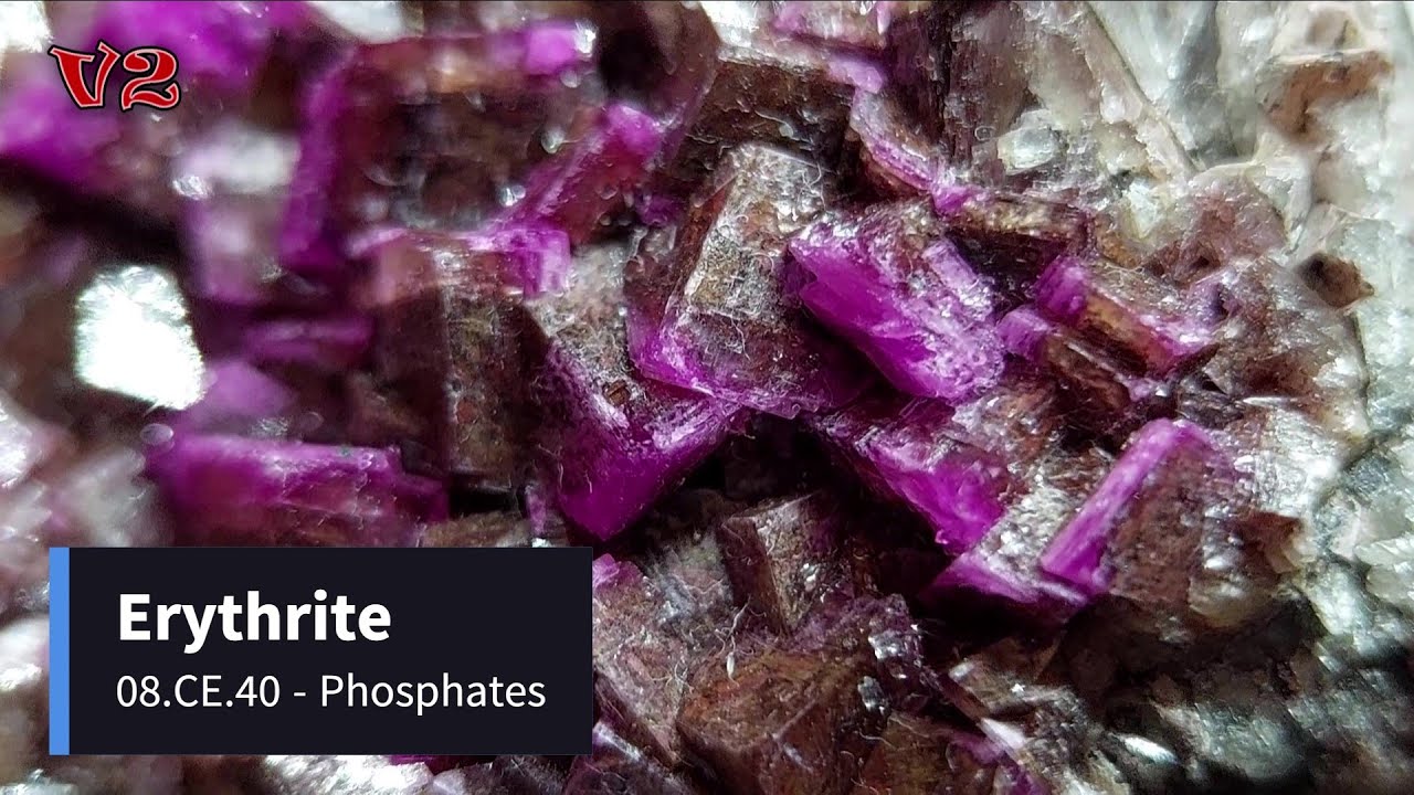 08.CE.40 - Erythrite - #B33 - Minéraux - V2