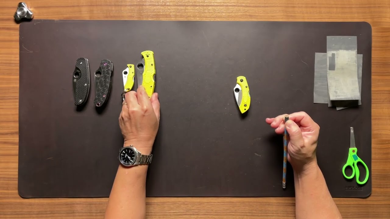 016 — Smoothing the Spyderco Hole