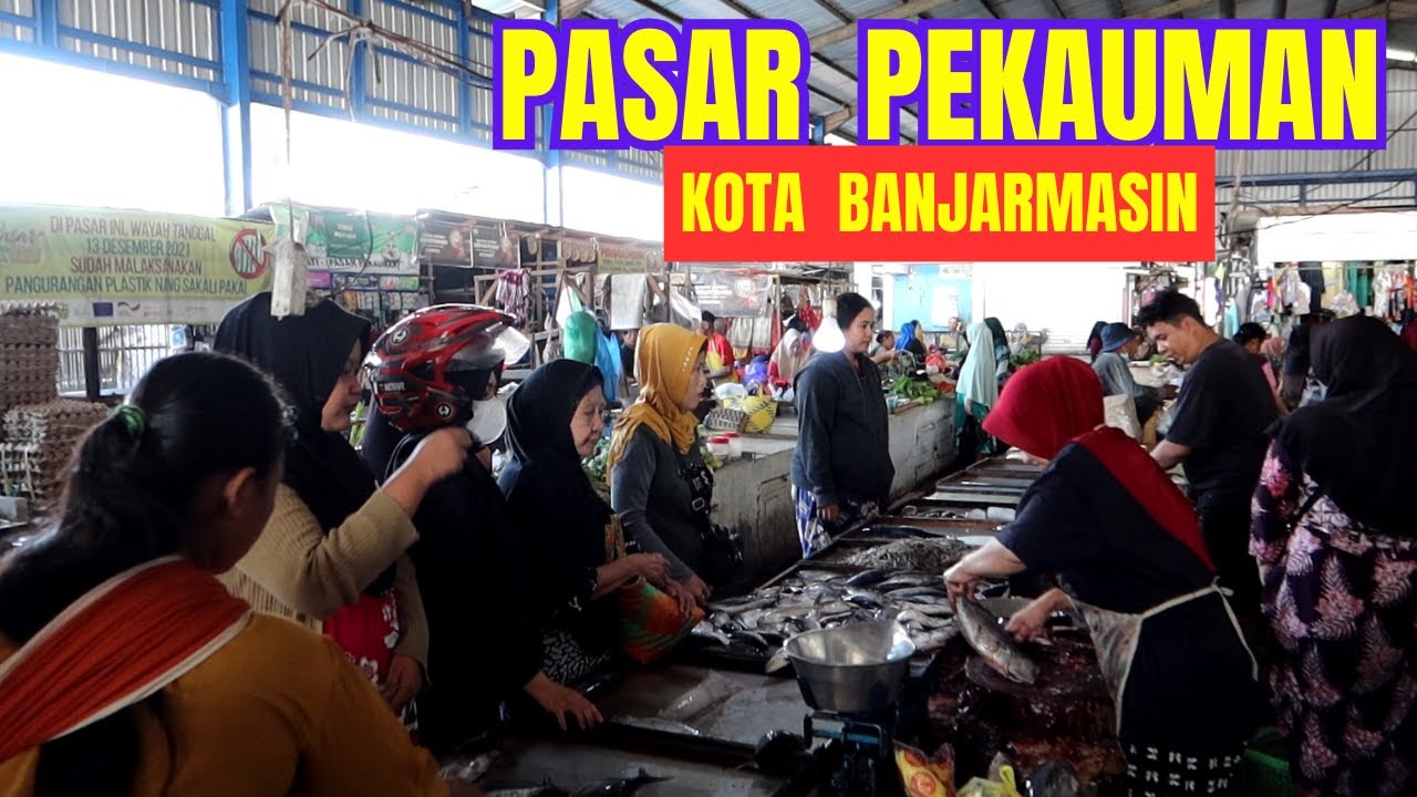 Pasar Pekauman Kota Banjarmasin