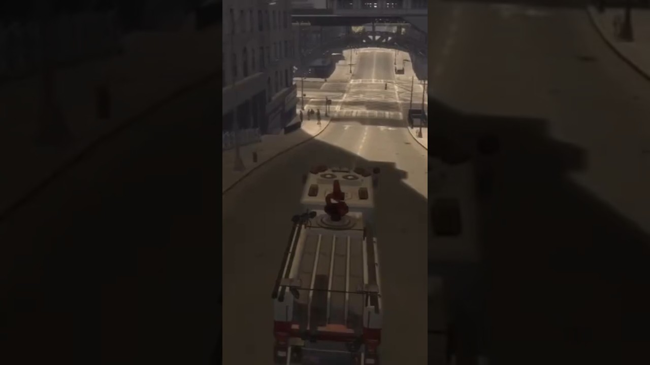 DRIVING THIS FIRETRUCK.. (GTA IV)