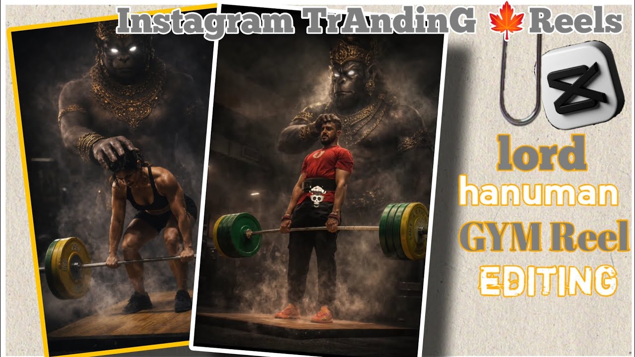 Trending Lord Hanuman GYM Photo Editing 🤯 Al Se Hanuman Ji Ka Photo Kaise Lagaye Viral Editing 