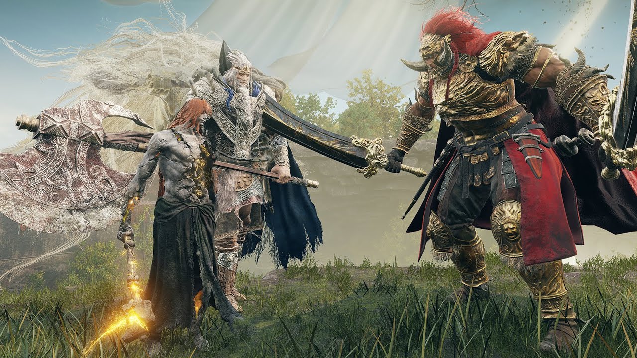 Elden Lord Duo Vs DLC Bosses - Elden Ring Shadow of the Erdtree