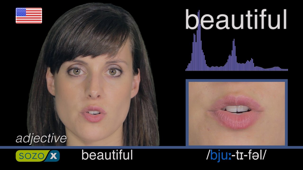 How To Pronounce BEAUTIFUL - English Pronunciation 英語の発音 C&aacute;ch ph&aacute;t &acirc;m pronunciaci&oacute;n de Ingl&eacute;s 美國英語