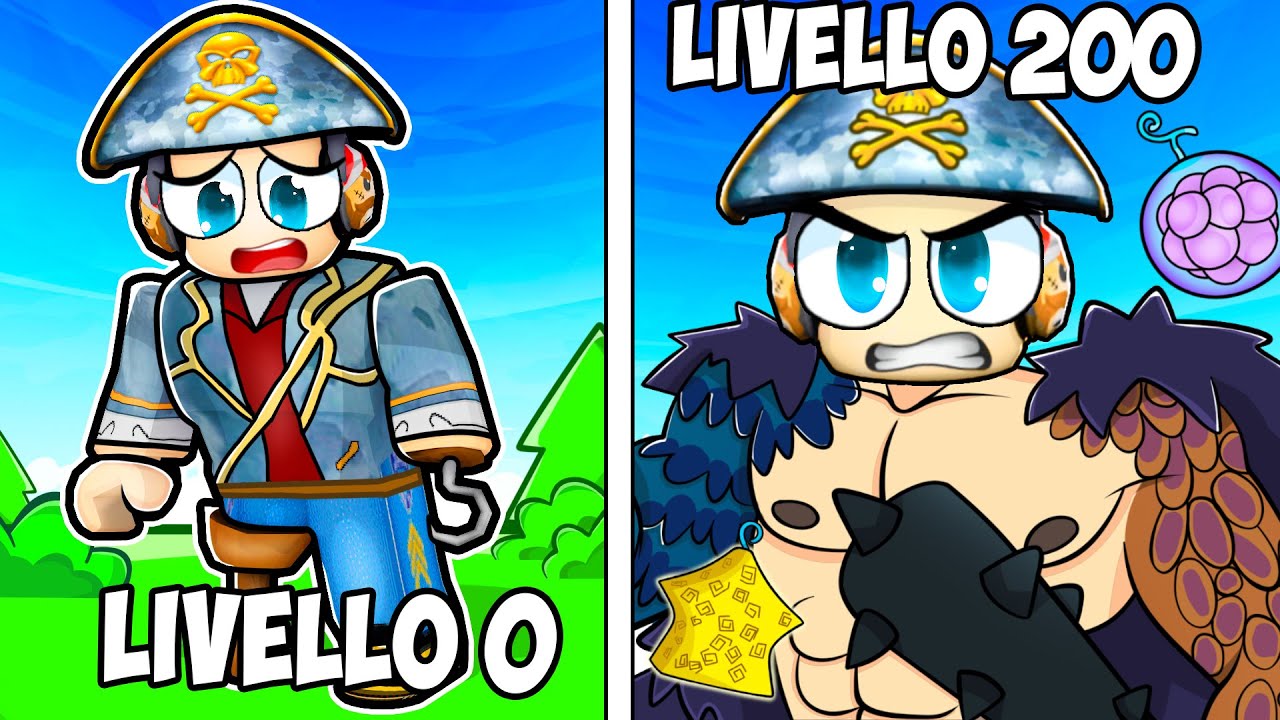 RAGGIUNGO IL LIVELLO 200 SU BLOX FRUITS! - ROBLOX