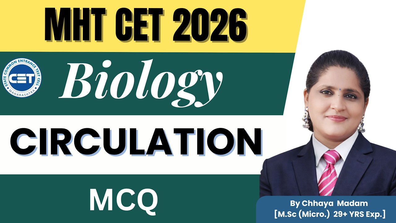 IMP MHT-CET PYQ’S 2026  | Circulation #mhtcet_pyq #circulation  #viral
