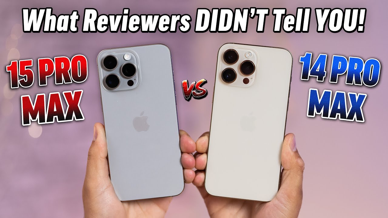 iPhone 15 Pro Max против 14 Pro Max — полное сравнение!