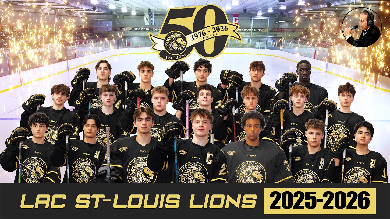 Meet the 50th Team | Lac St-Louis Lions M18AAA 2025-26 Opening Ceremony